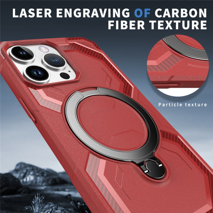 A-One Brand - iPhone 13 Pro Max Mobilskal MagSafe Kickstand TPU + PC