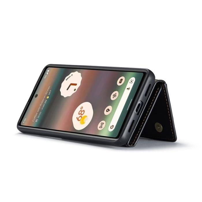DG.MING - DG.MING Google Pixel 6a Plånboksfodral Detachable 2-in-1 M2 - Svart