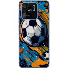 iSecrets - Mobilskal till Xiaomi Redmi 10C med Fotbollar