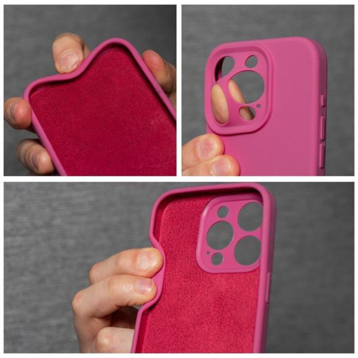 OEM - iPhone 16 Pro Max Mobilskal Silikon 2mm - Rosa