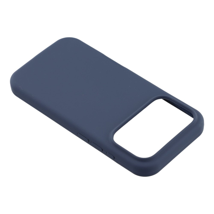 A-One Brand - iPhone 17 Pro Max Mobilskal Solid Silikon Shockproof - Mörkblå