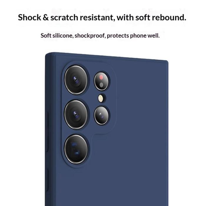 X-Level - X-LEVEL Mobilskal till Samsung Galaxy S26 Ultra Mjuk TPU Anti-Scratch - Blå