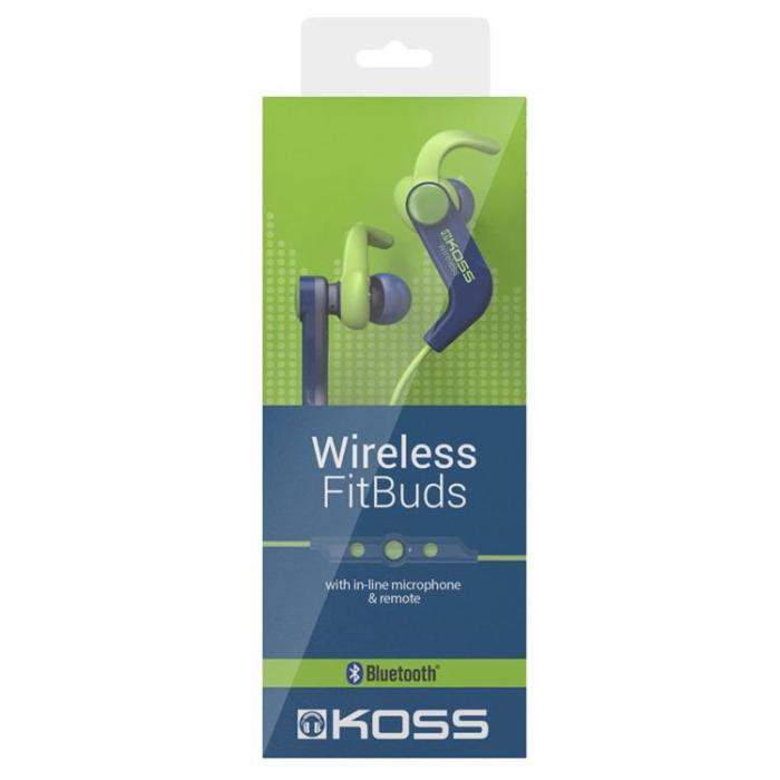 Koss - KOSS Hörlurar BT190i In Ear Mic - Blå