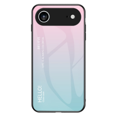 A-One Brand - iPhone Air Mobilskal Anti-Scratch Gradient - Rosa/Blå