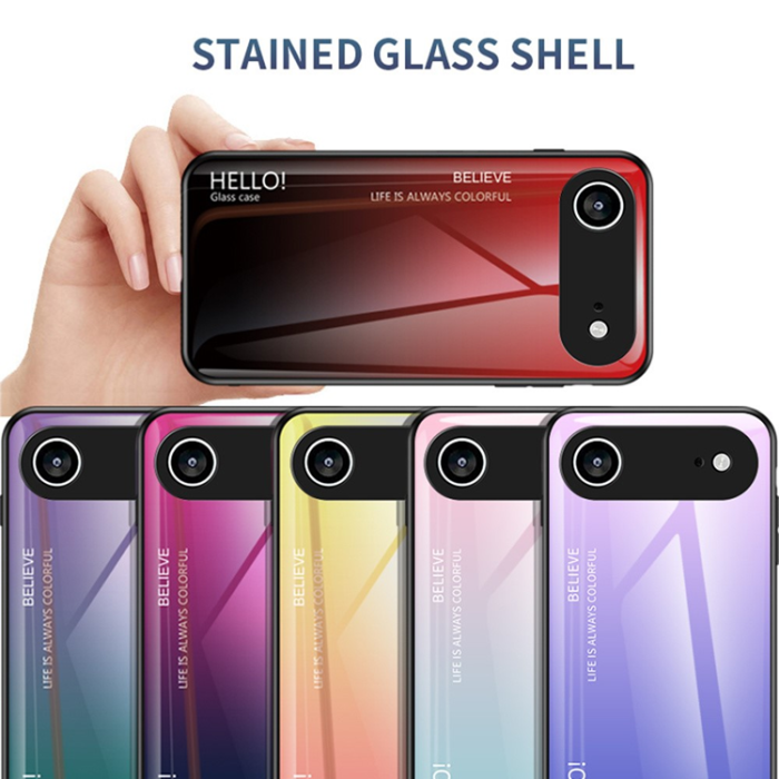 A-One Brand - iPhone Air Mobilskal Anti-Scratch - Gradient Lila