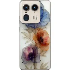 Gustaf - Mobilskal till Motorola Edge 50 Ultra med Silkesblommor