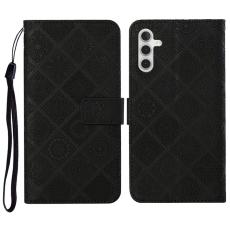 OEM - Pl&aring;nboksfodral f&ouml;r Samsung Galaxy S26 Konstl&auml;der - Svart