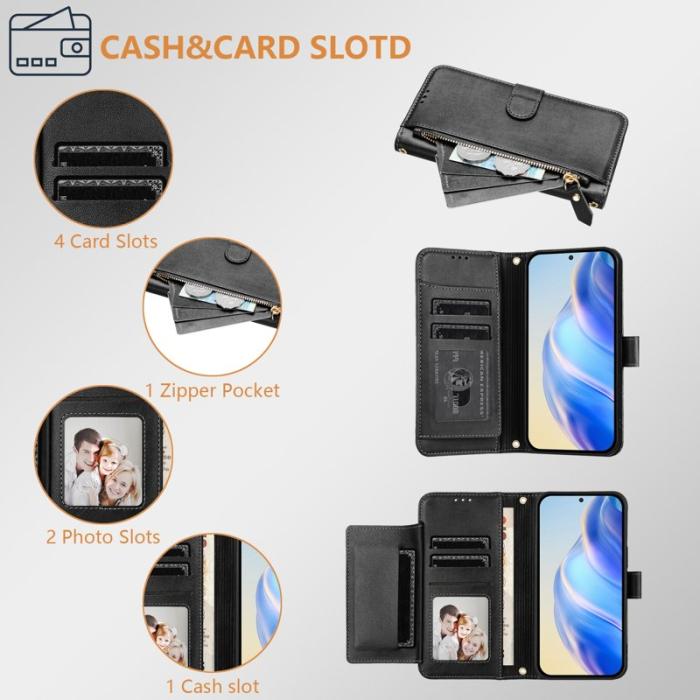 OEM - Mobilfodral för Samsung Galaxy S26 Ultra Konstläder - Svart