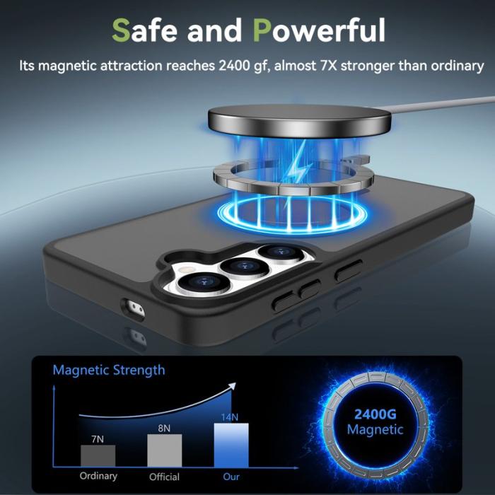 OEM - Mobilskal för Samsung Galaxy S26 Plus Magnetiskt TPU - Svart
