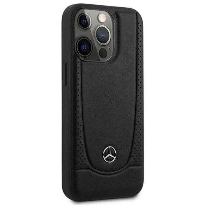 Mercedes - Mercedes iPhone 15 Pro Max Mobilskal Läder Urban - Svart