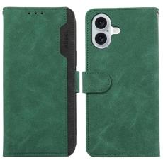 ABEEL - ABEEL iPhone 16 Plus Pl&aring;nboksfodral RFID-Skydd Gr&ouml;n