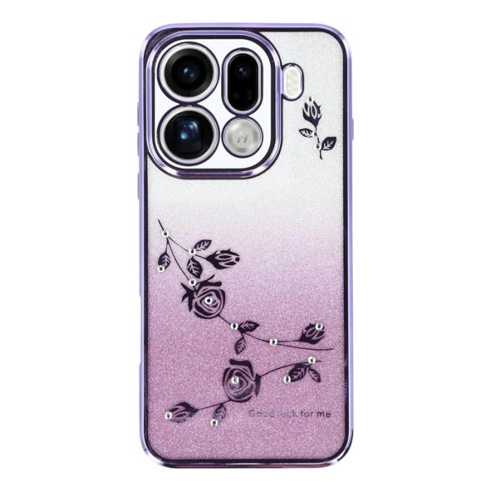 KADEM - KADEM Mobilskal till Oppo Find X9 Pro 5G TPU Flexibel Gradient - Lila