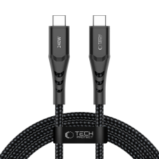 Tech-Protect - Tech-Protect USB-C till USB-C kabel Ultraboost 2m - Svart