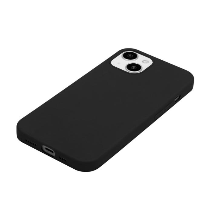 OEM - iPhone 15 Plus Mobilskal TPU Matte Slim-Fit - Svart