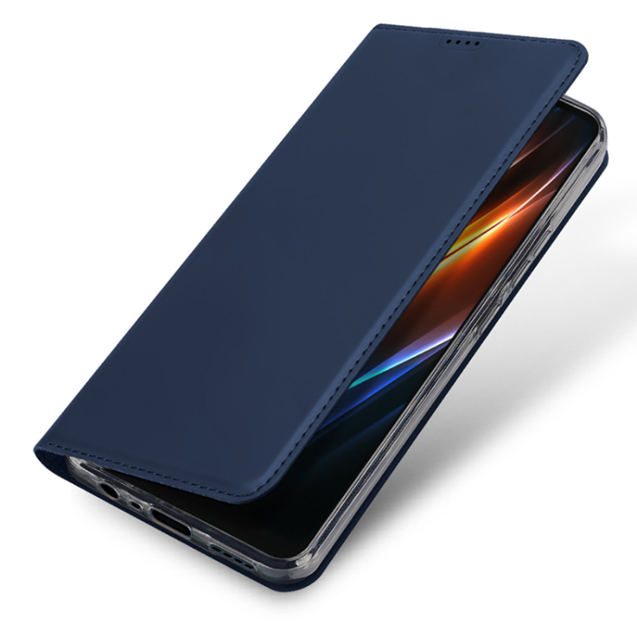 Dux Ducis - Dux Ducis Realme C30/Narzo 50i Prime Plånboksfodral Skin Pro Flip - Blå