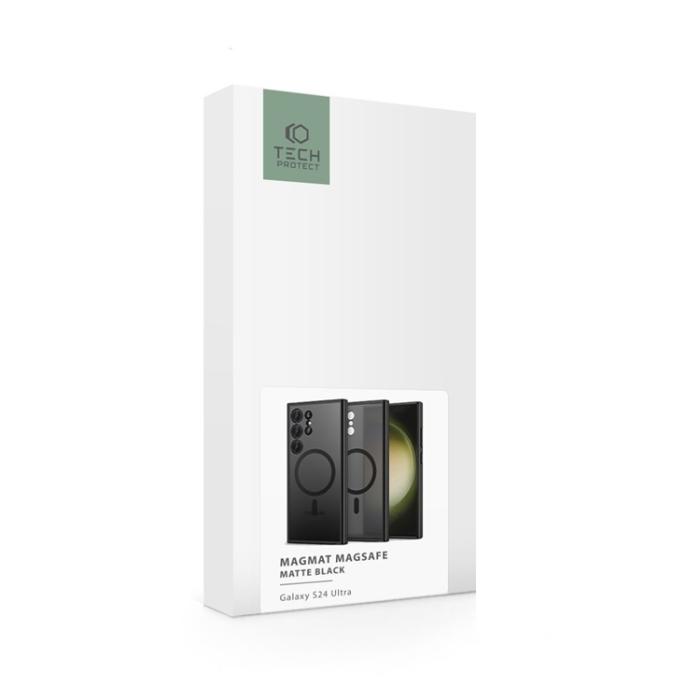 Tech-Protect - Tech-Protect Galaxy S24 Ultra Mobilskal Magsafe Magmat - Svart
