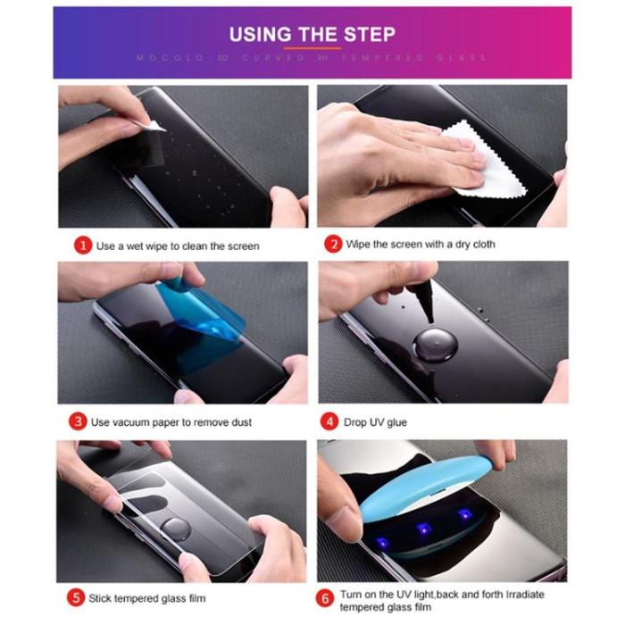 Mocolo - Mocolo UV Härdat Glas Skärmskydd Xiaomi Mi 11 Ultra