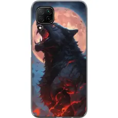 Gustaf - Mobilskal till Huawei P40 lite med Ylande varg