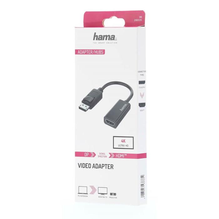 Hama - HAMA Adapter Multimedia DisplayPort-HDMI 4K