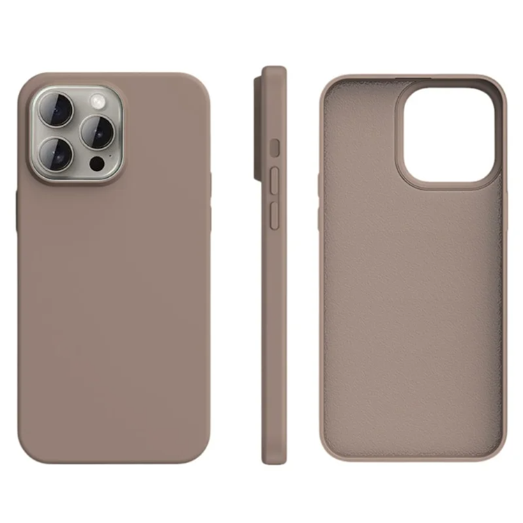 iPhone 15 Pro Mobilskal Ultra Thin Silikon - Chestnut Brun | 2353 | AlltMobil