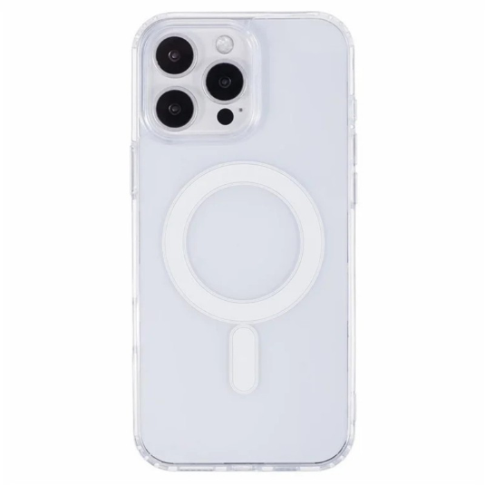 WANLONFENG - WANLONFENG iPhone 16 Pro Max Mobilskal MagSafe + [2-Pack] Härdat glas