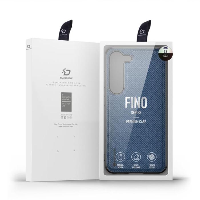 UTGATT - Dux Ducis Galaxy S23 Skal Fino - Blå