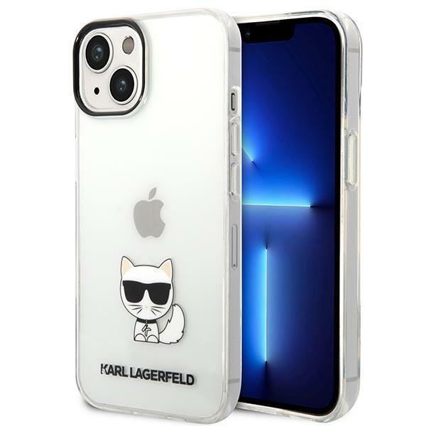 Karl Lagerfeld iPhone 14 Plus Skal Transparent Choupette Body - Clear | 2353 | AlltMobil