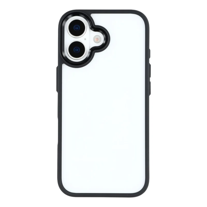 A-One Brand - FULEXIN iPhone 17 Mobilskal Crystal Clear - Svart