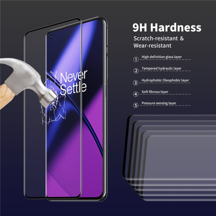 ENKAY - [1-PACK] Enkay OnePlus 11 5G Härdat Glas Skärmskydd