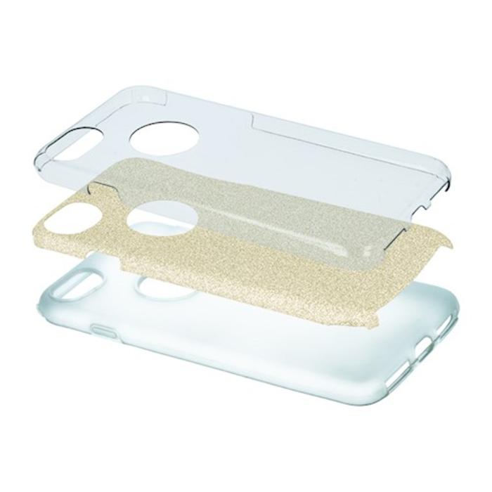 OEM - Glitter Skal för iPhone 15 Pro Guld