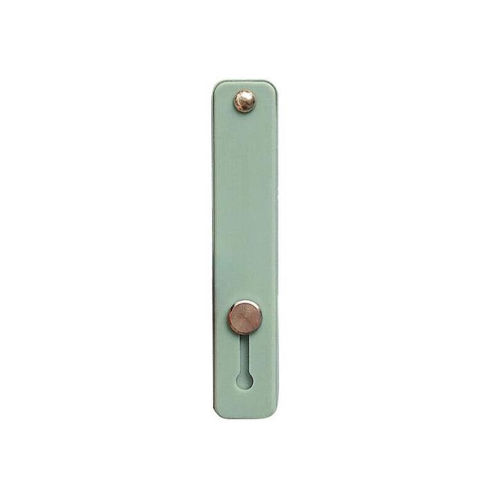 OEM - Self-Adhesive Silikon Finger Mobilgrip Strap - Grön