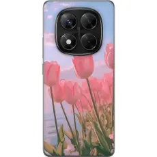 Gustaf - Mobilskal till Xiaomi Redmi Note 14 Pro med Rosa Tulpaner