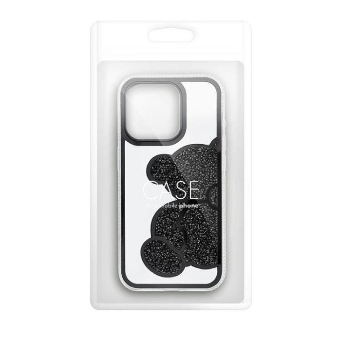 OEM - iPhone 7/8/SE (2020/2022) Mobilskal Teddy Bear - Svart
