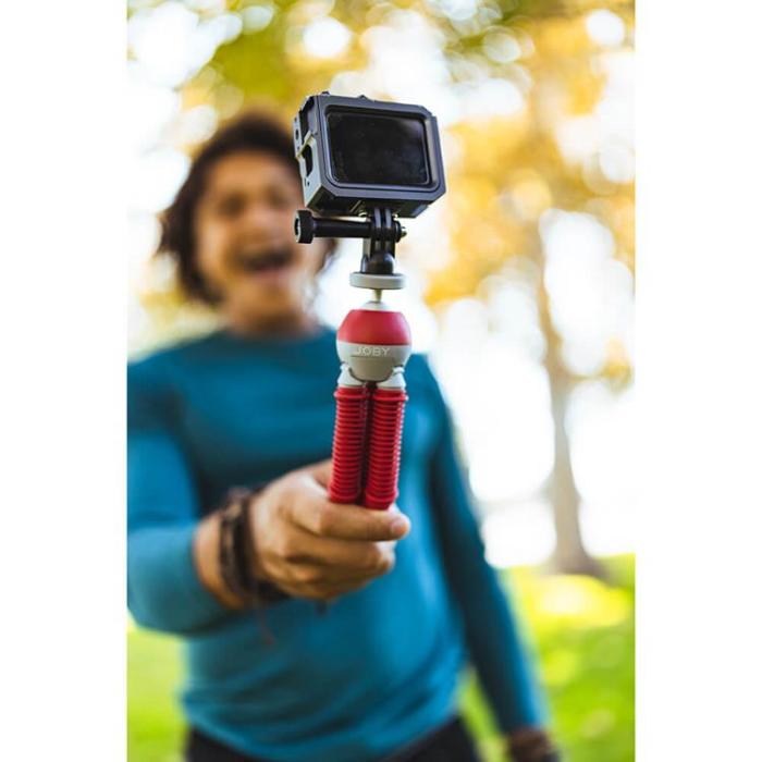 JOBY - JOBY Bordsstativ Smartphone Kit Podzilla Medium - Röd