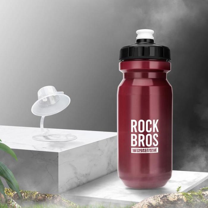 Rockbros - Rockbros Cykelflaska 600 ml 35210066003 - Röd