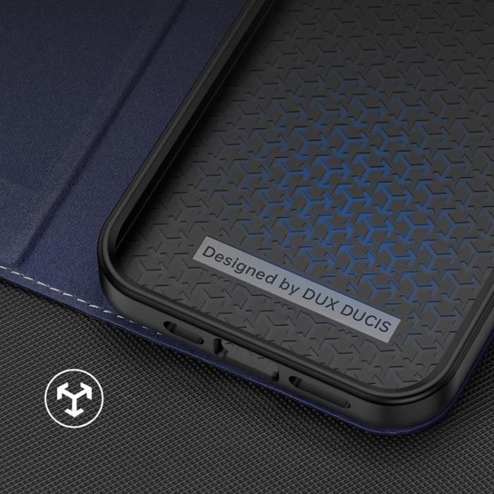 Dux Ducis - Dux Ducis iPhone 14 Plus Plånboksfodral Skin X2 - Blå