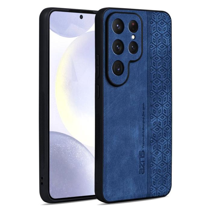 AZNS - AZNS Samsung Galaxy S26 Ultra Skal PU Läder Skydd - Blå