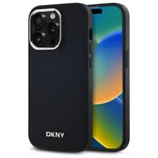 DKNY - DKNY Mobilskal till iPhone 14 Pro MagSafe Plain Logo - Svart