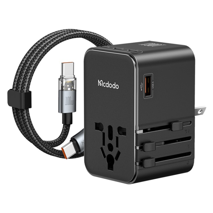 MCDODO - MCDODO Snabbladdare 100W 3x USB-C - USB-A med USB-C Kabel G5