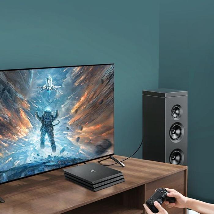 Ugreen - Ugreen Audio Digital Optical Fiber Toslink Kabel 1.5m - Grå