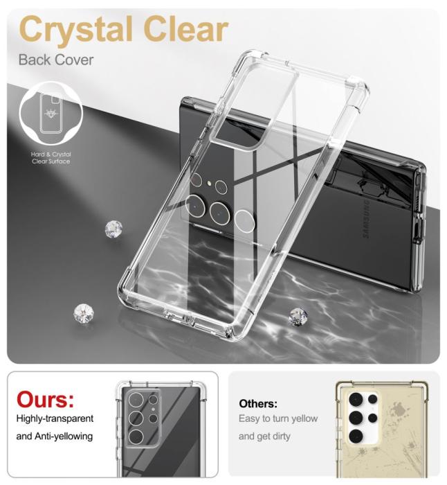 Tech-Protect - Tech-Protect Galaxy S23 Ultra Kevlar Pro - Clear