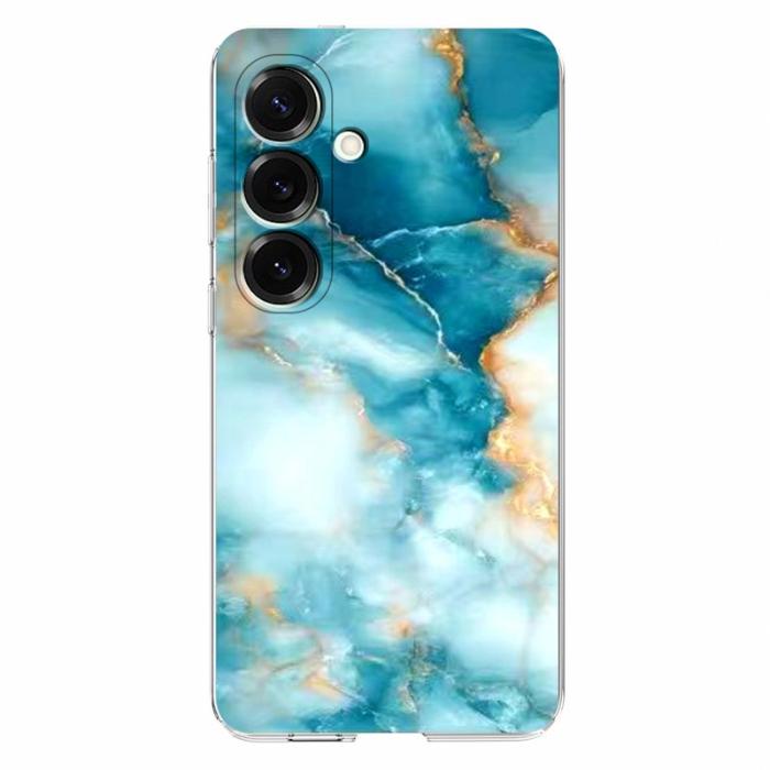 OEM - Mobilskal till SAMSUNG Galaxy S26 / S26 Pro Marmortryck Mjuk TPU - Blå