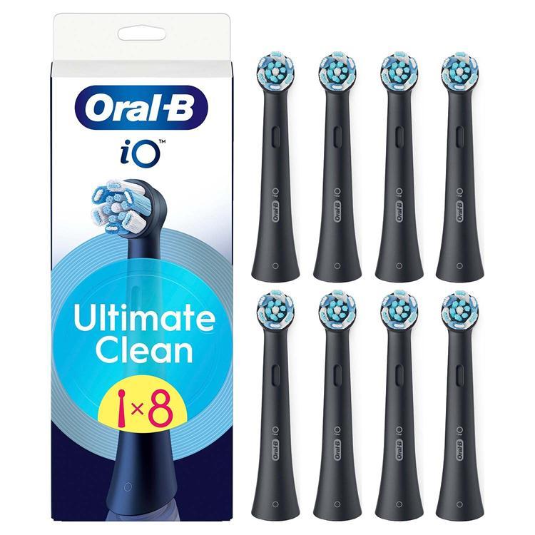 Oral B Borsthuvud iO Ultimate Clean 8st - Svart
