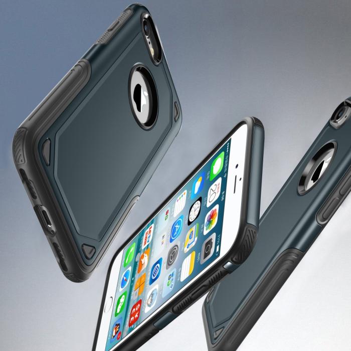 UTGATT4 - Rugged Armor Skal till iPhone 7/8/SE 2020 - Blå