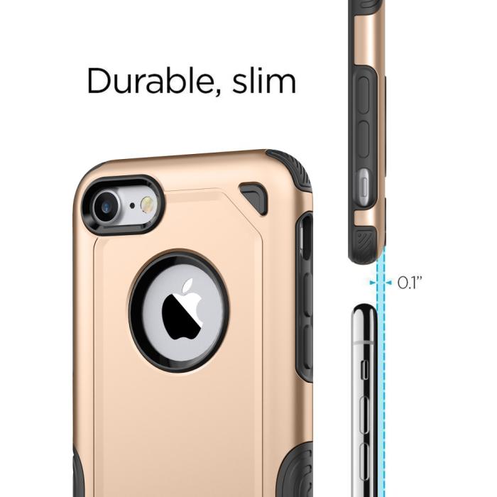 UTGATT4 - Rugged Armor Skal till iPhone 7/8/SE 2020 - Gold