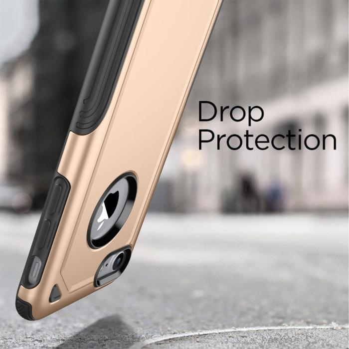 UTGATT4 - Rugged Armor Skal till iPhone 7/8/SE 2020 - Gold