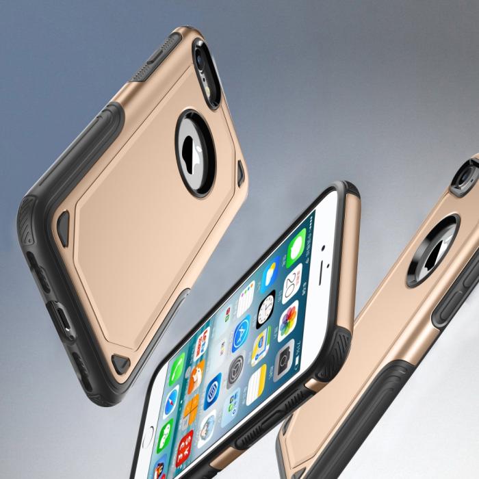 UTGATT4 - Rugged Armor Skal till iPhone 7/8/SE 2020 - Gold