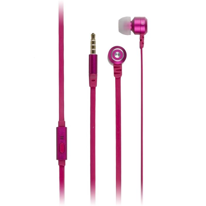 Kitsound - Kit Fresh Hörlur Ribbon 3,5mm In-Ear - Rosa