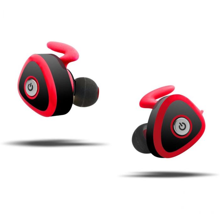 Kitsound - KITSOUND Hörlur Comet In-Ear True Wireless - Röd