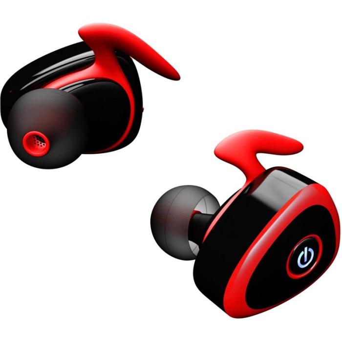 Kitsound - KITSOUND Hörlur Comet In-Ear True Wireless - Röd